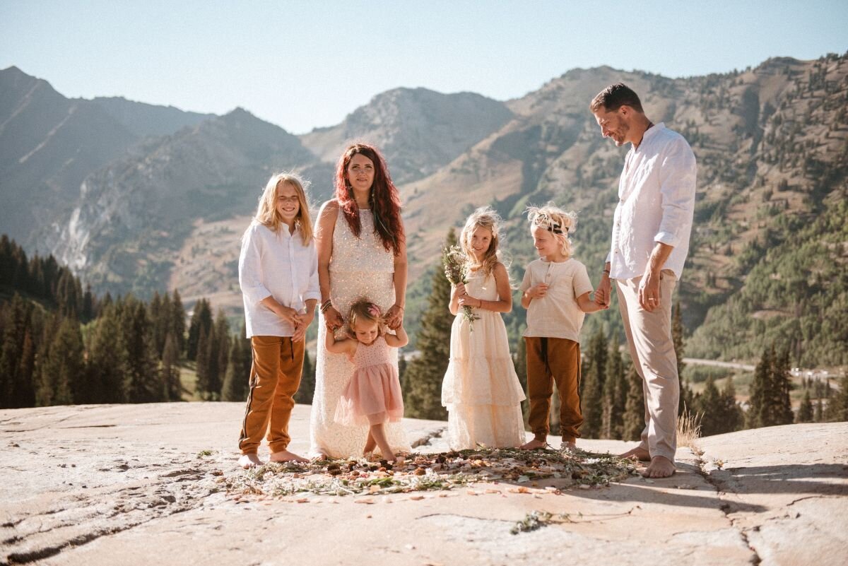 Family vow renewal